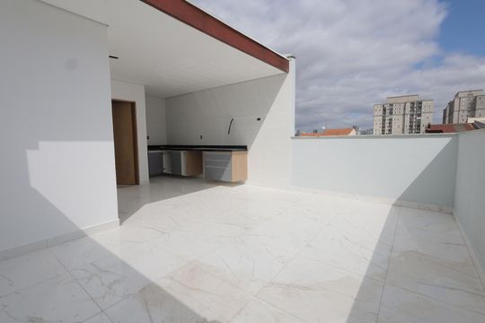 Área comum de casa de condomínio à venda com 3 quartos, 117m² em Vila Metalúrgica, Santo André