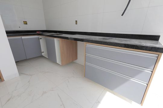 Área comum de casa de condomínio à venda com 3 quartos, 117m² em Vila Metalúrgica, Santo André