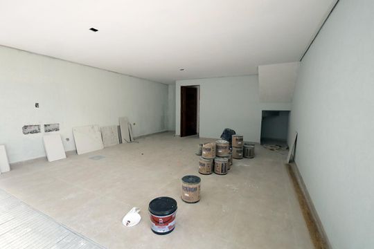 Garagem de casa de condomínio à venda com 3 quartos, 117m² em Vila Metalúrgica, Santo André