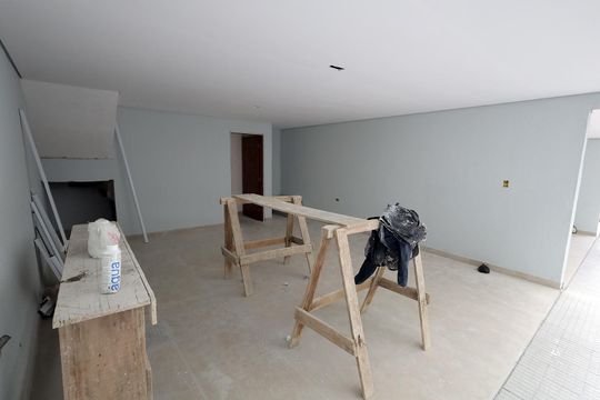 Garagem de casa de condomínio à venda com 3 quartos, 117m² em Vila Metalúrgica, Santo André