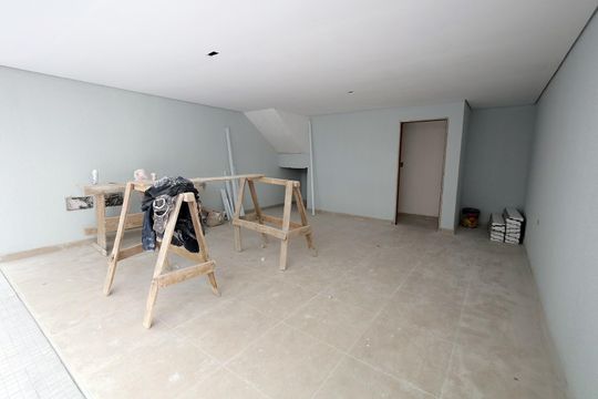 Garagem de casa de condomínio à venda com 3 quartos, 117m² em Vila Metalúrgica, Santo André