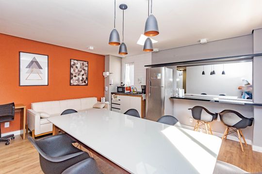 Área comum de apartamento para alugar com 2 quartos, 30m² em Vila Moraes, São Paulo