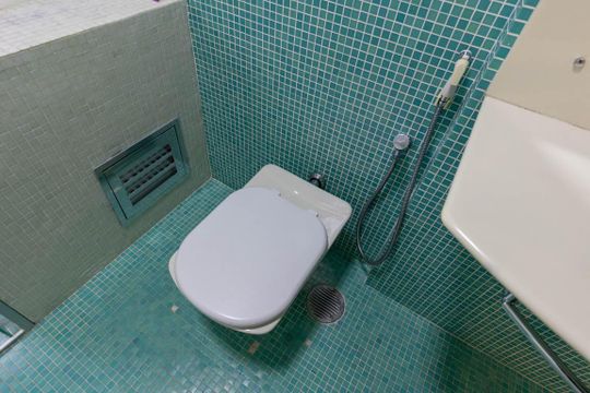Banheiro 1 - Suíte de apartamento à venda com 3 quartos, 242m² em Higienópolis, São Paulo