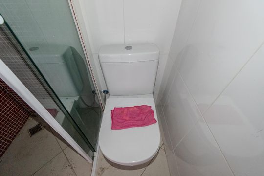 Banheiro de kitnet/studio à venda com 1 quarto, 42m² em Bela Vista, São Paulo