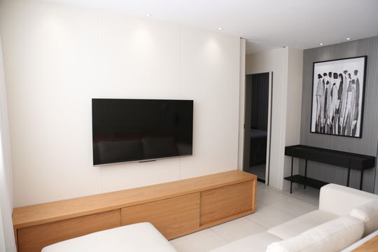 Sala de apartamento à venda com 2 quartos, 65m² em Inconfidentes, Contagem