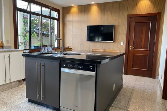 Cozinha de casa à venda com 3 quartos, 445m² em Mangabeiras, Belo Horizonte