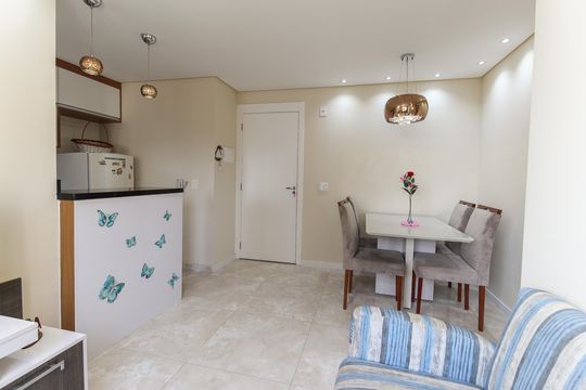 Sala de apartamento à venda com 2 quartos, 43m² em Vila Carmosina, São Paulo