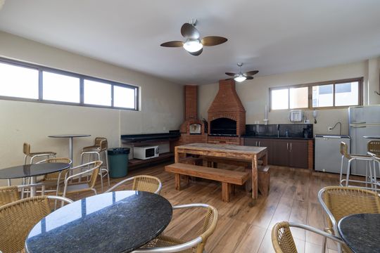 Área comum - Churrasqueira de apartamento à venda com 3 quartos, 105m² em Santana, São Paulo