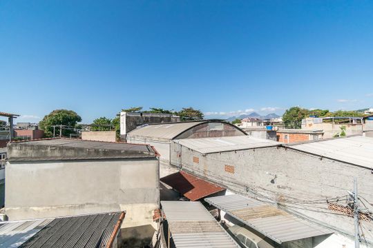 Vista do Terraço de casa de condomínio para alugar com 2 quartos, 85m² em Olaria, Rio de Janeiro