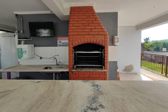 Área comum - Churrasqueira de apartamento para alugar com 2 quartos, 52m² em Jardim Nova Europa, Campinas