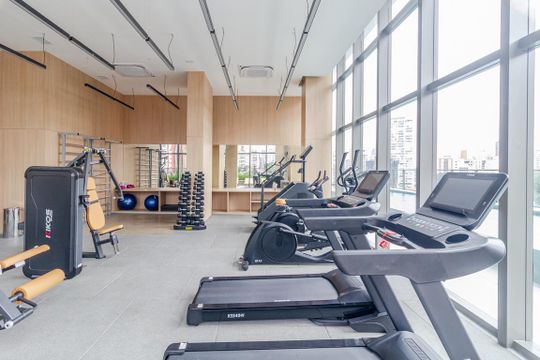Área comum - Academia de apartamento à venda com 2 quartos, 86m² em Pinheiros, São Paulo