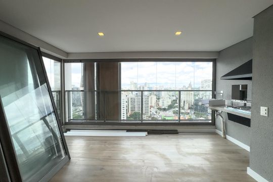Varanda de apartamento à venda com 2 quartos, 86m² em Pinheiros, São Paulo