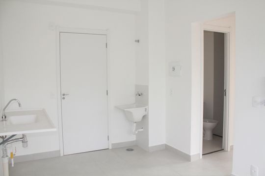 Sala de apartamento para alugar com 2 quartos, 32m² em Parque Novo Mundo, Guarulhos