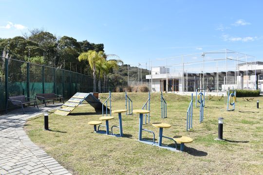 Área comum - Pet de casa de condomínio à venda com 3 quartos, 171m² em Santa Cândida, Curitiba