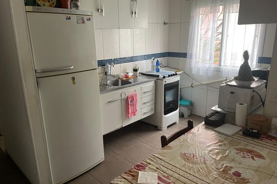 Cozinha de apartamento à venda com 2 quartos, 55m² em Ponte Grande, Guarulhos