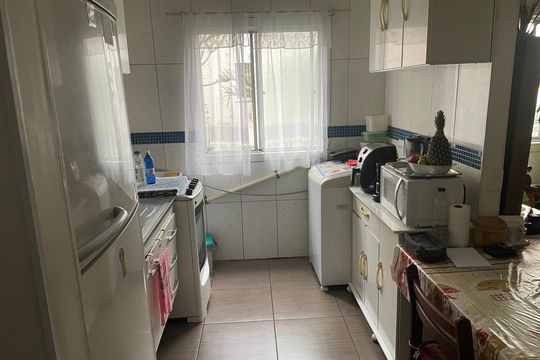 Cozinha de apartamento à venda com 2 quartos, 55m² em Ponte Grande, Guarulhos