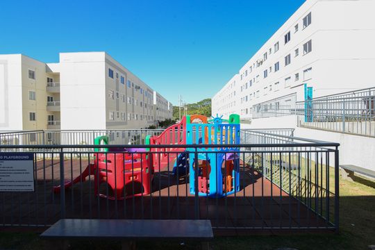 Área comum - Playground de apartamento para alugar com 2 quartos, 41m² em Recreio das Acácias, Ribeirão Preto