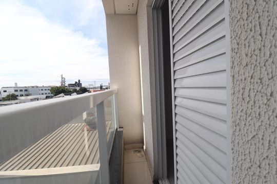 Varanda da Suíte de apartamento à venda com 2 quartos, 123m² em Vila Vilma, Santo André