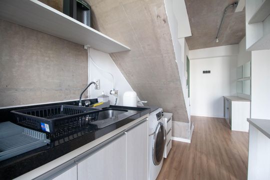 Cozinha de kitnet/studio à venda com 0 quarto, 70m² em Santo Amaro, São Paulo