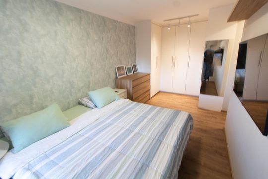 Suíte de apartamento à venda com 3 quartos, 138m² em Cambuí, Campinas