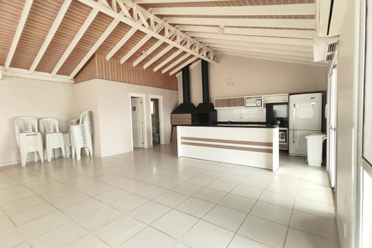 Área comum de casa de condomínio à venda com 2 quartos, 60m² em Scharlau, São Leopoldo