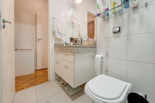 Banheiro da Suíte de casa à venda com 3 quartos, 144m² em Ipiranga, São Paulo