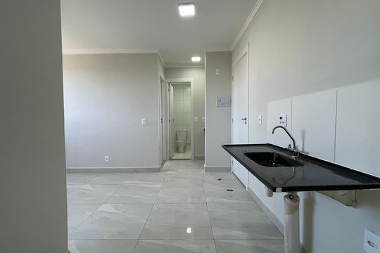 Cozinha de apartamento para alugar com 2 quartos, 34m² em Jaguaré, São Paulo