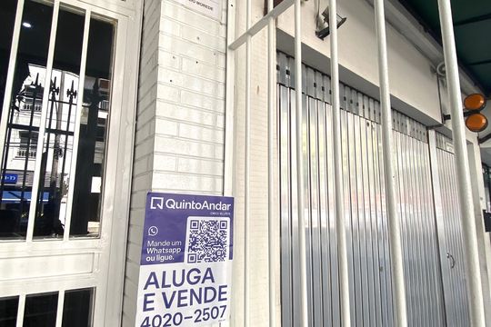 Placa de apartamento para alugar com 1 quarto, 35m² em Leblon, Rio de Janeiro