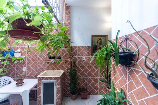 Área de Serviço de apartamento à venda com 1 quarto, 39m² em Andaraí, Rio de Janeiro