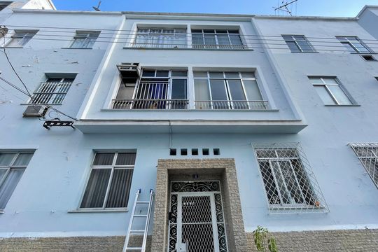 Fachada do bloco de apartamento à venda com 1 quarto, 39m² em Andaraí, Rio de Janeiro