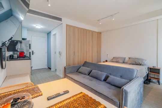 Studio de kitnet/studio à venda com 1 quarto, 31m² em Pinheiros, São Paulo