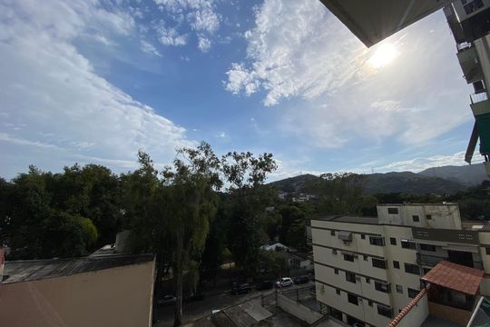 Varanda - Sala de apartamento à venda com 2 quartos, 57m² em Tanque, Rio de Janeiro