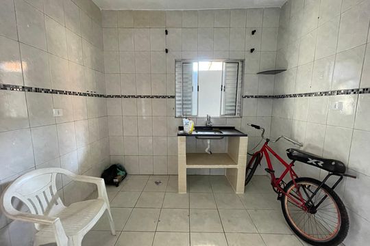 Cozinha de casa de condomínio para alugar com 1 quarto, 45m² em Jardim Esmeralda, São Paulo