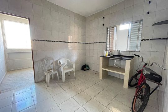 Cozinha de casa de condomínio para alugar com 1 quarto, 45m² em Jardim Esmeralda, São Paulo
