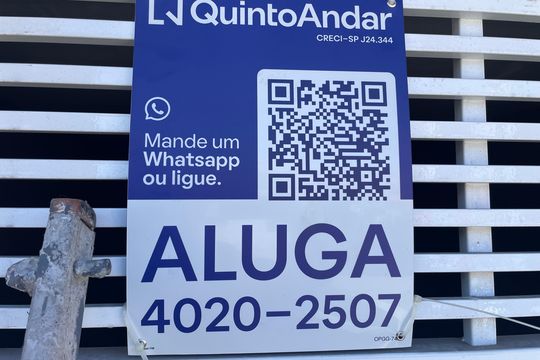 Placa de casa de condomínio para alugar com 1 quarto, 45m² em Jardim Esmeralda, São Paulo