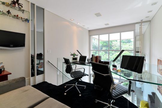 Escritório de apartamento para alugar com 1 quarto, 105m² em Parque do Morumbi, São Paulo