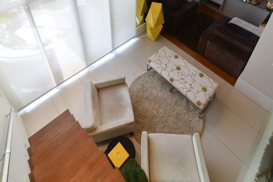 Sala de apartamento para alugar com 1 quarto, 105m² em Parque do Morumbi, São Paulo