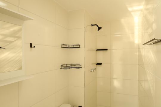 Banheiro de apartamento à venda com 3 quartos, 47m² em Artur Alvim, São Paulo