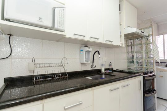 Cozinha de apartamento à venda com 3 quartos, 78m² em Jardim Ubirajara, São Paulo