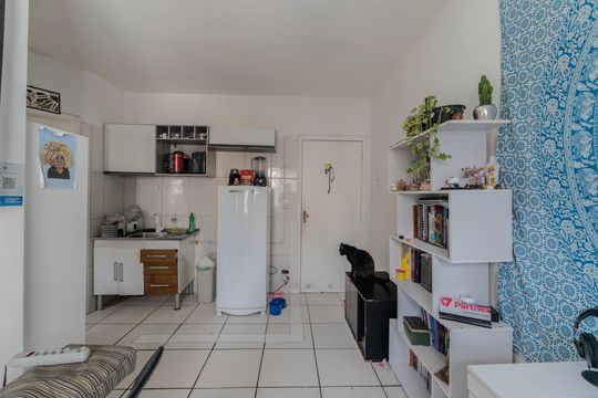 Sala de apartamento à venda com 1 quarto, 32m² em Bela Vista, São Paulo