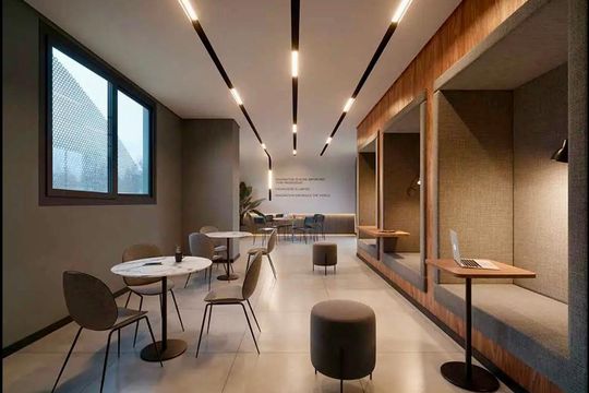 Coworking de kitnet/studio para alugar com 1 quarto, 26m² em Pinheiros, São Paulo