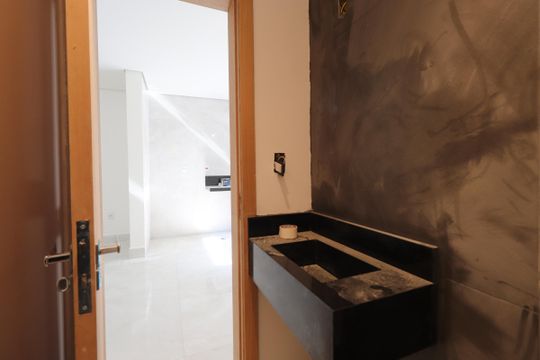 Lavabo de casa à venda com 3 quartos, 205m² em Chácara Santo Antônio (Zona Leste), São Paulo