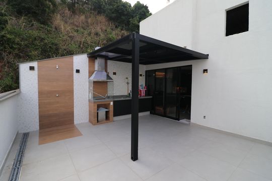 Terraço de casa de condomínio à venda com 4 quartos, 186m² em Jardim Guanabara, Rio de Janeiro