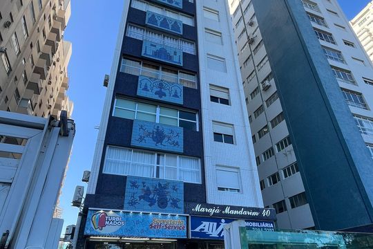 Fachada de kitnet/studio para alugar com 1 quarto, 35m² em José Menino, Santos