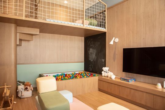Área comum - Brinquedoteca de apartamento para alugar com 3 quartos, 113m² em Mirandópolis, São Paulo