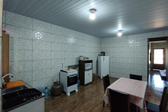 Cozinha de casa para alugar com 2 quartos, 58m² em Scharlau, São Leopoldo
