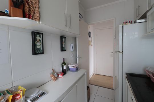 Cozinha de apartamento à venda com 2 quartos, 48m² em Tatuapé, São Paulo