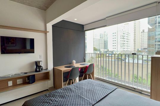 Studio de kitnet/studio à venda com 1 quarto, 24m² em Cerqueira César, São Paulo