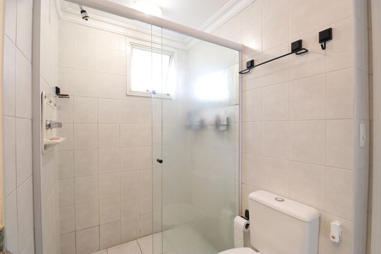 Banheiro da Suíte de apartamento à venda com 2 quartos, 78m² em Pompeia, São Paulo