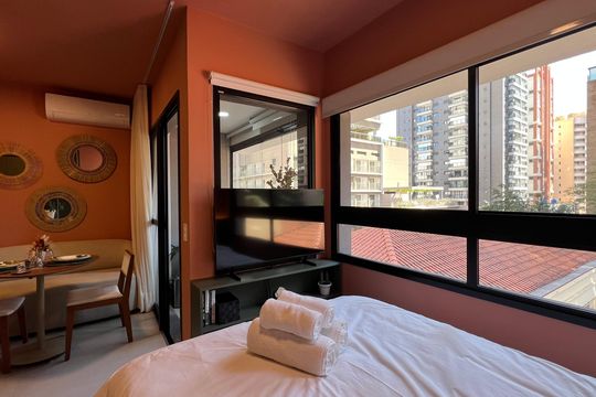 Quarto de kitnet/studio para alugar com 1 quarto, 23m² em Pinheiros, São Paulo